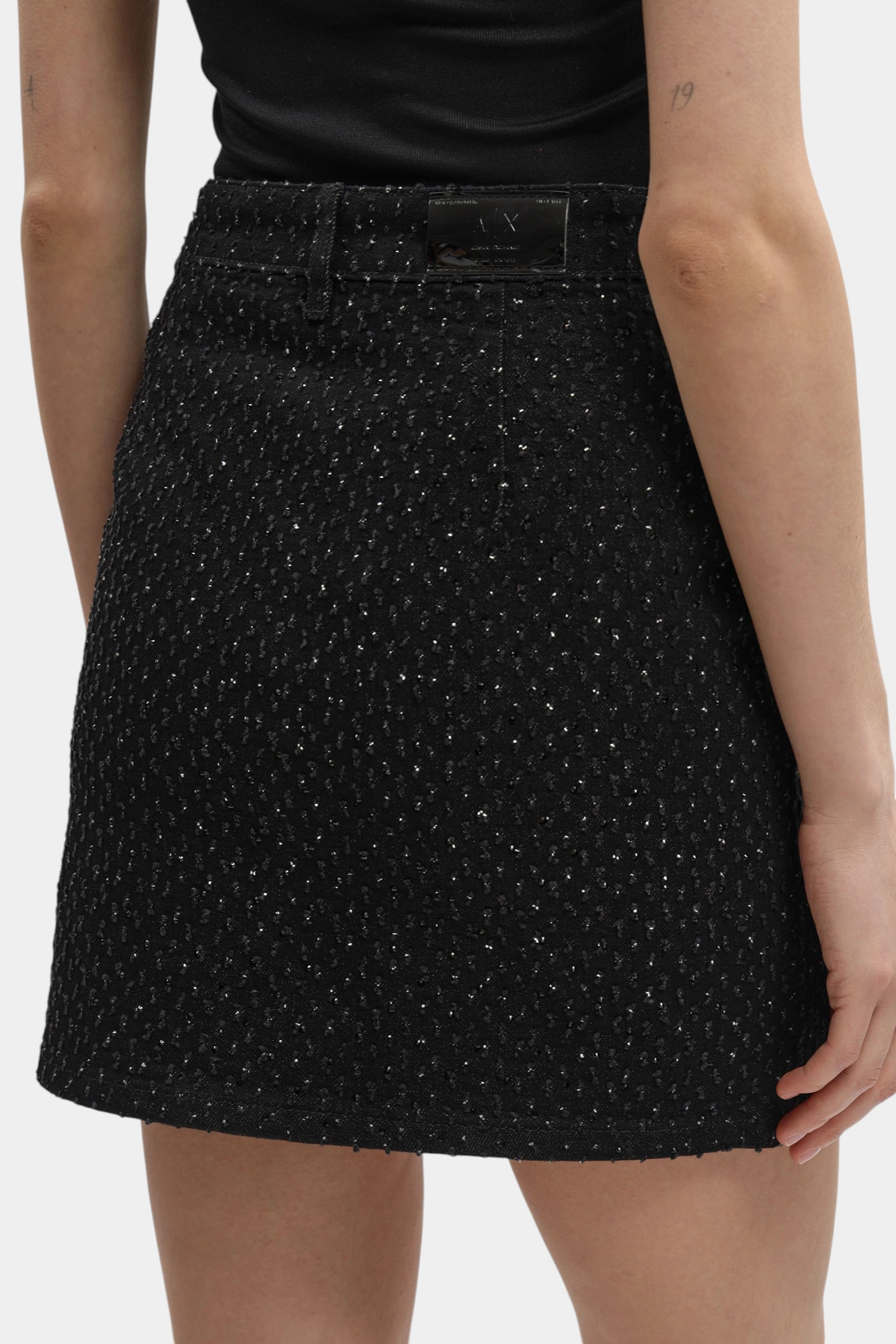 Юбка джинсовая Armani Exchange Черный