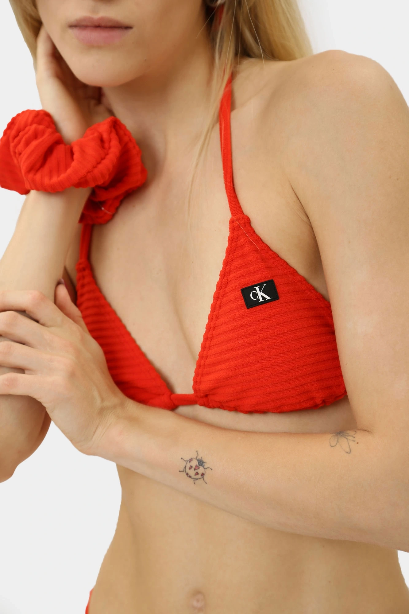 Верх от купального костюма Calvin Klein Underwear Красный