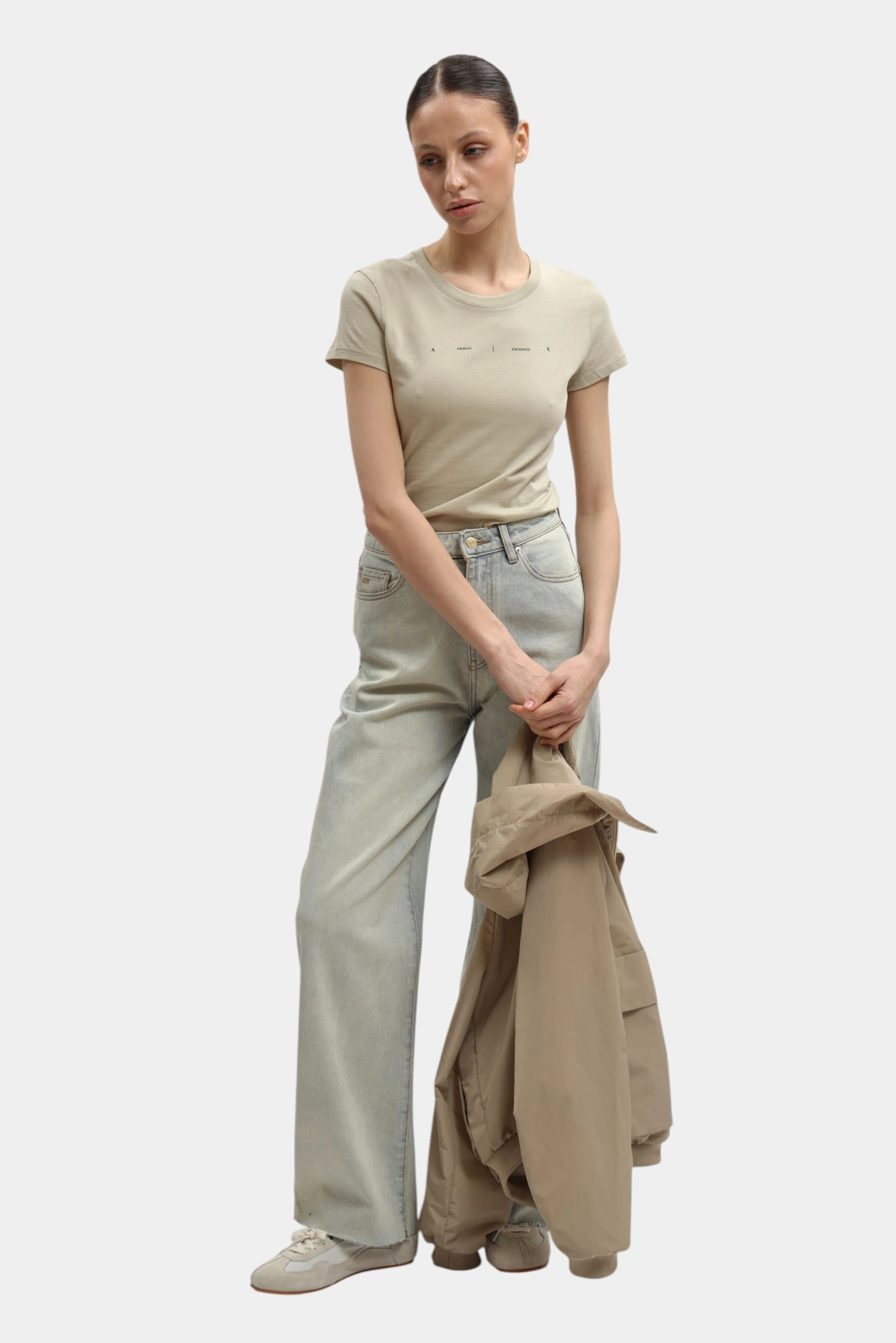 Футболка Armani Exchange Бежевый