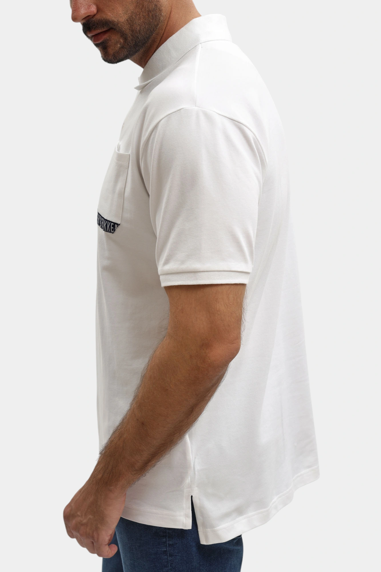 Поло Bikkembergs Белый