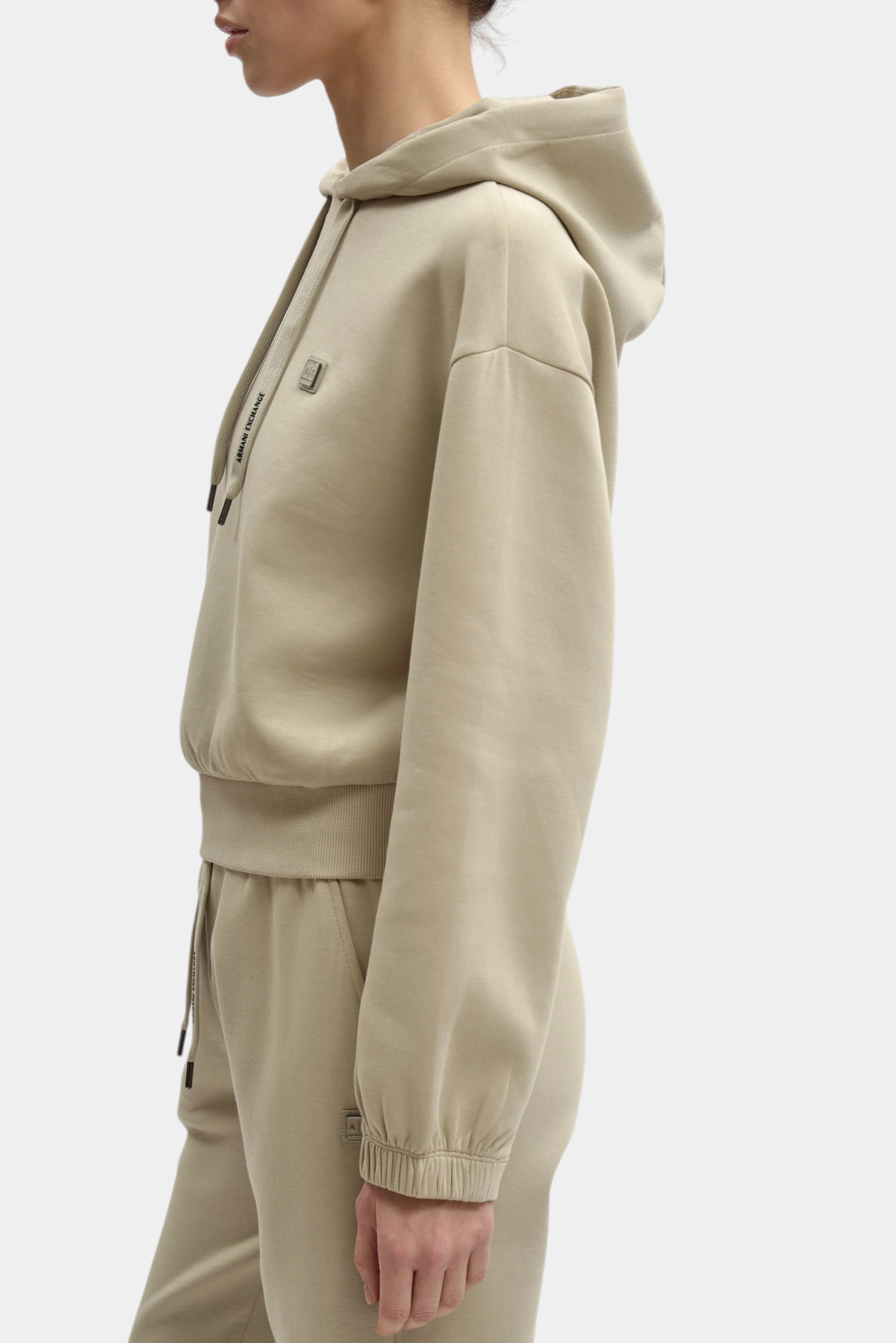 Худи Armani Exchange Бежевый