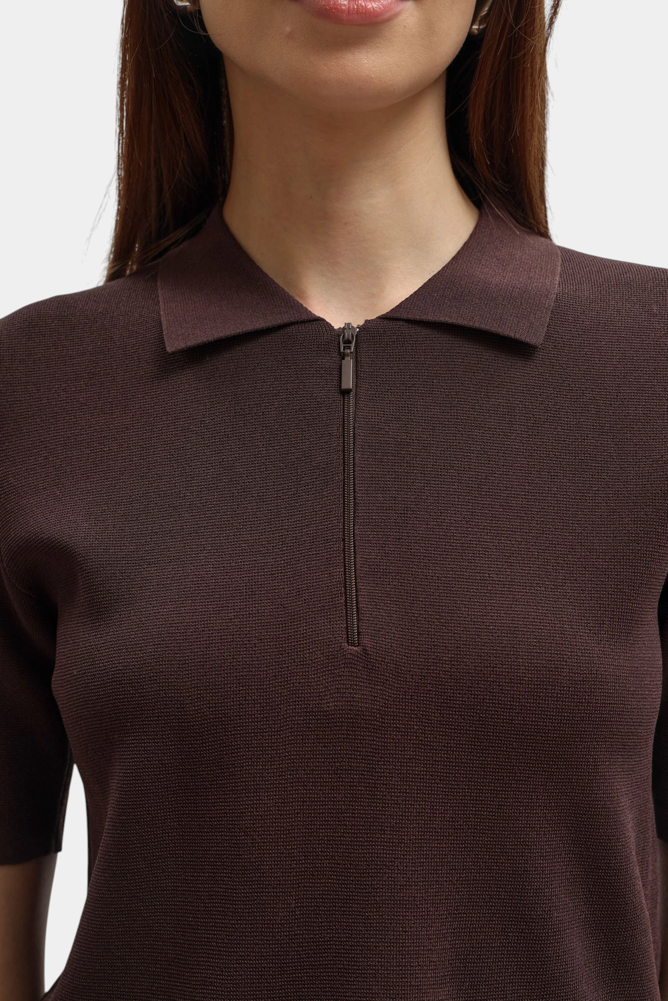 Поло Trussardi Коричневый