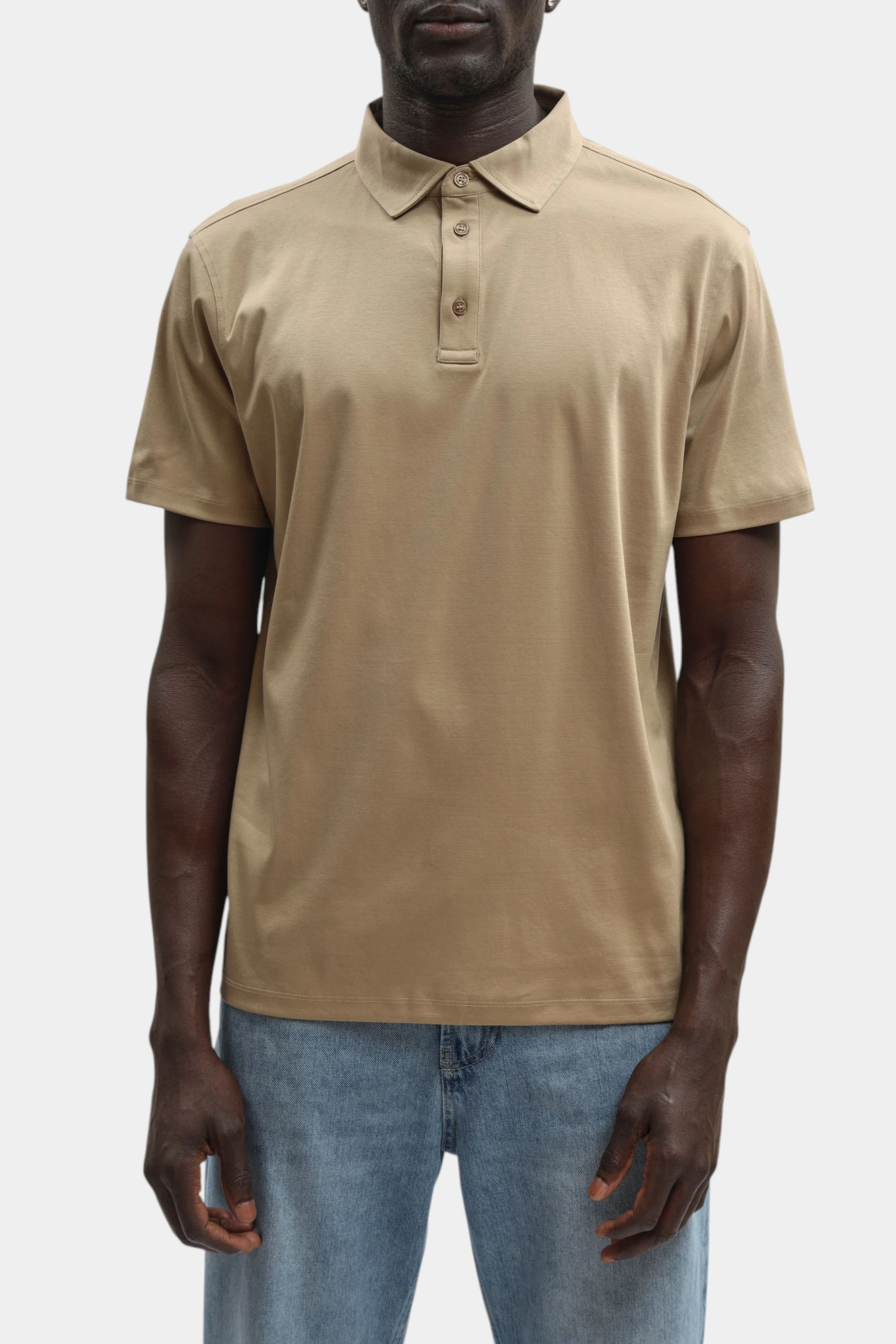 Поло Strellson Бежевый