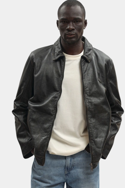 Куртка кожаная Mustang