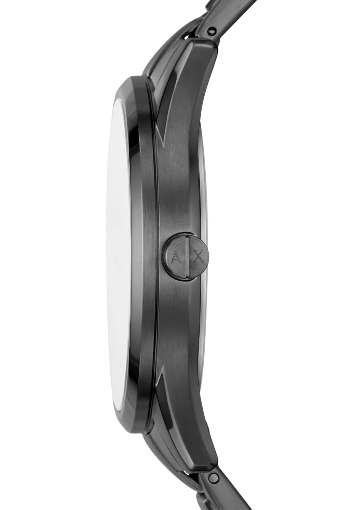 Набор часы+браслет AX  Armani Exchange Черный