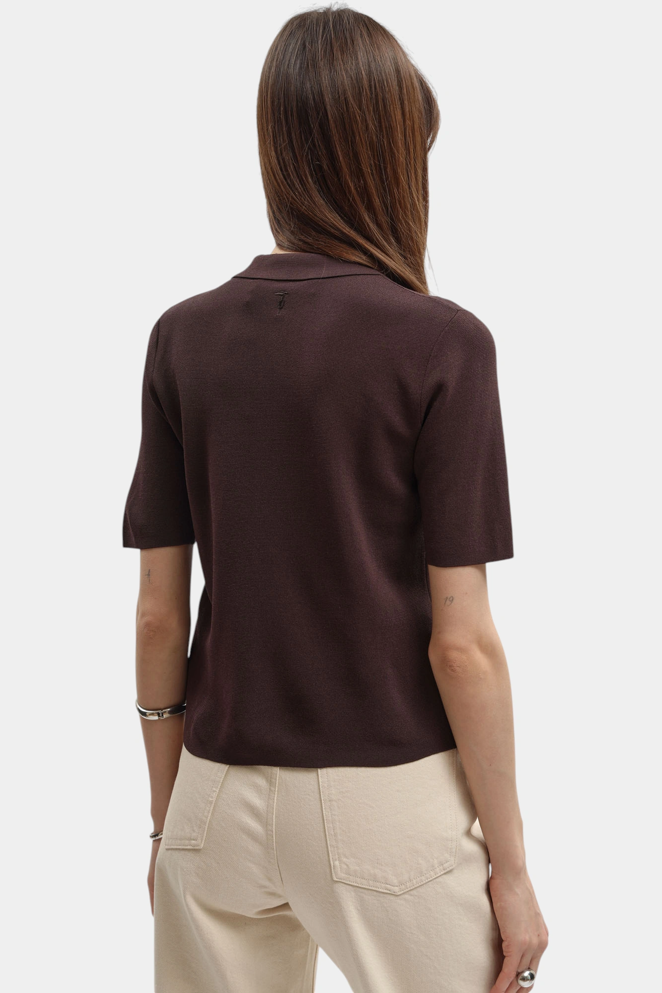 Поло Trussardi Коричневый