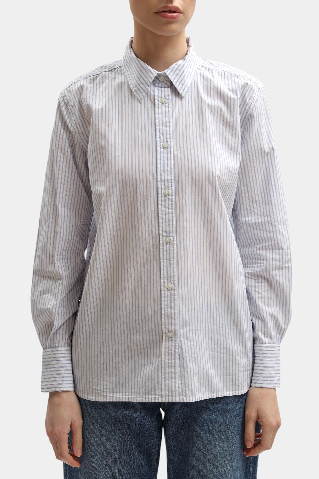 Рубашка Pepe Jeans Голубой