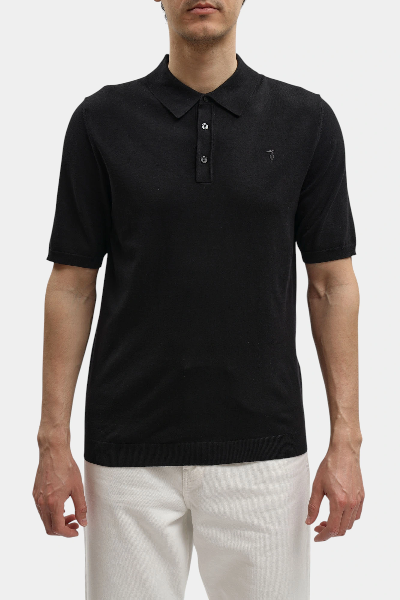 Поло Trussardi Черный