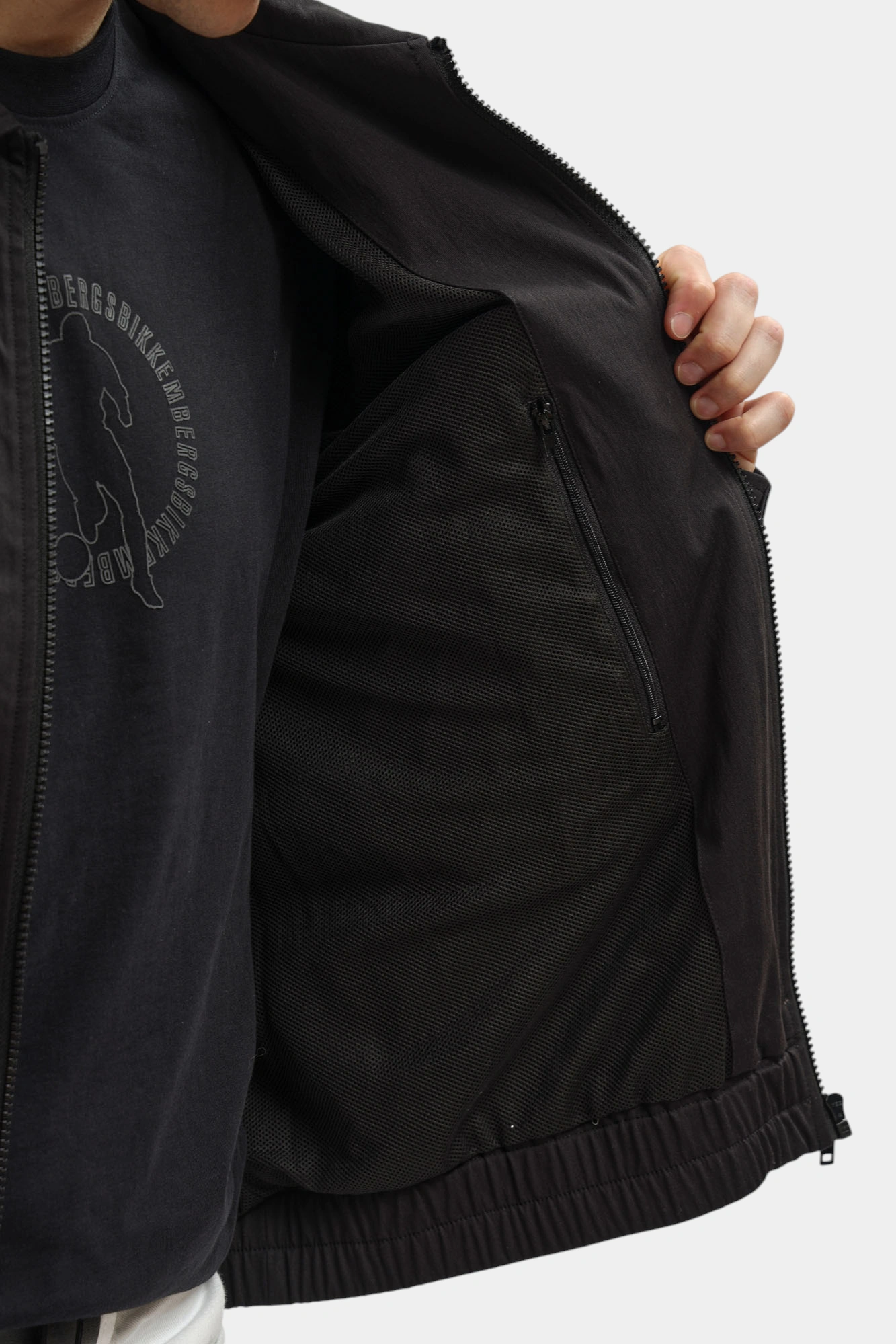 Бомбер Bikkembergs Черный