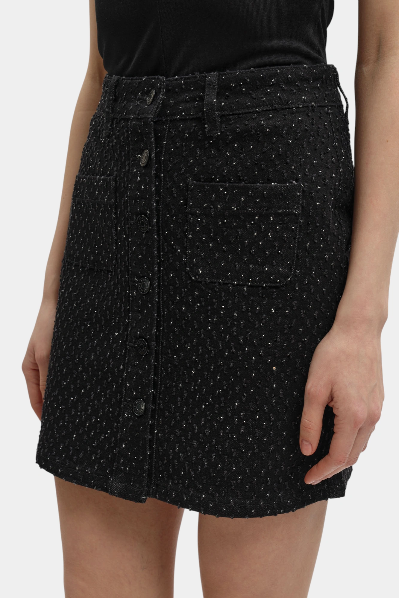 Юбка джинсовая Armani Exchange Черный