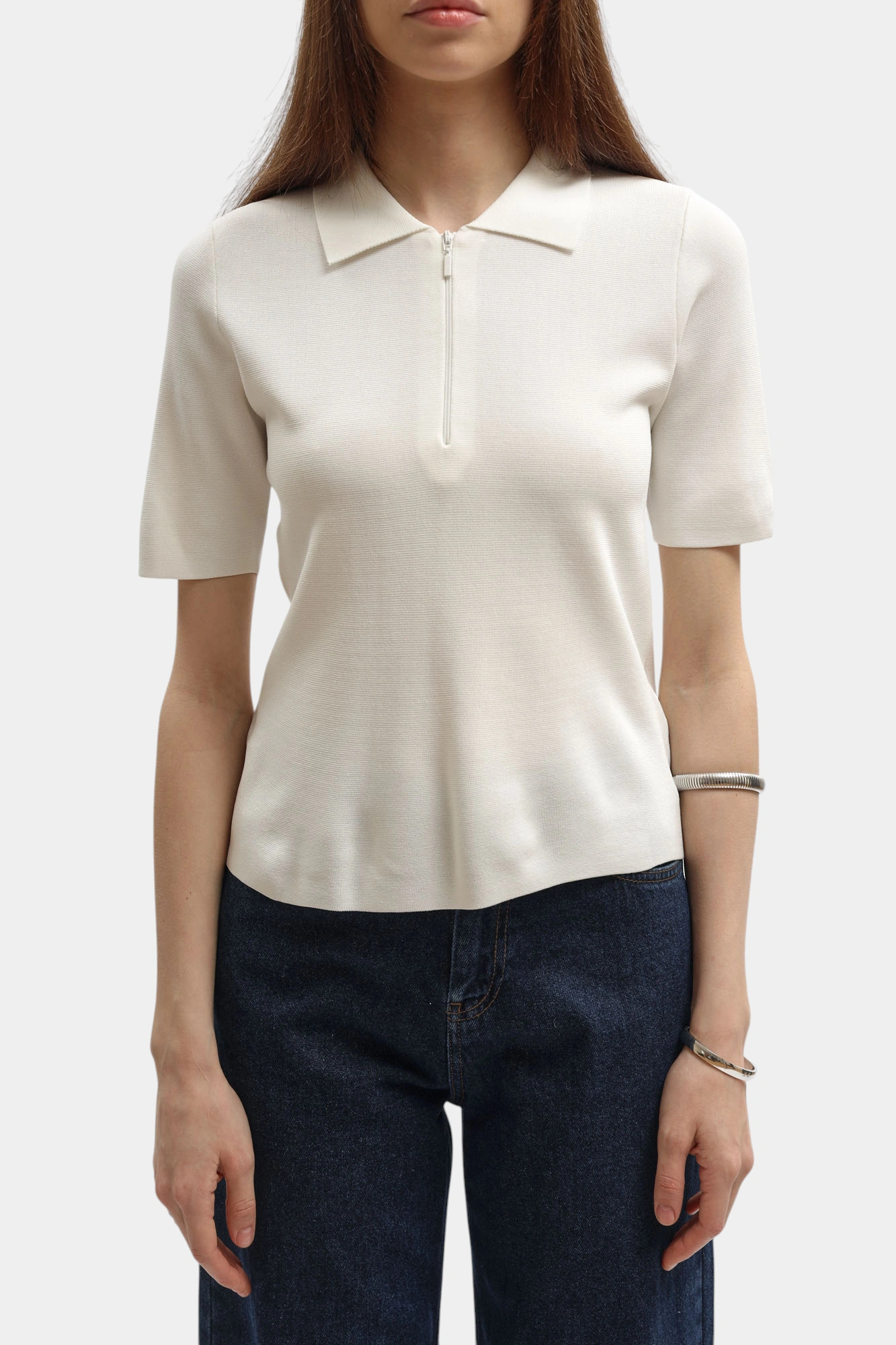 Поло Trussardi Белый