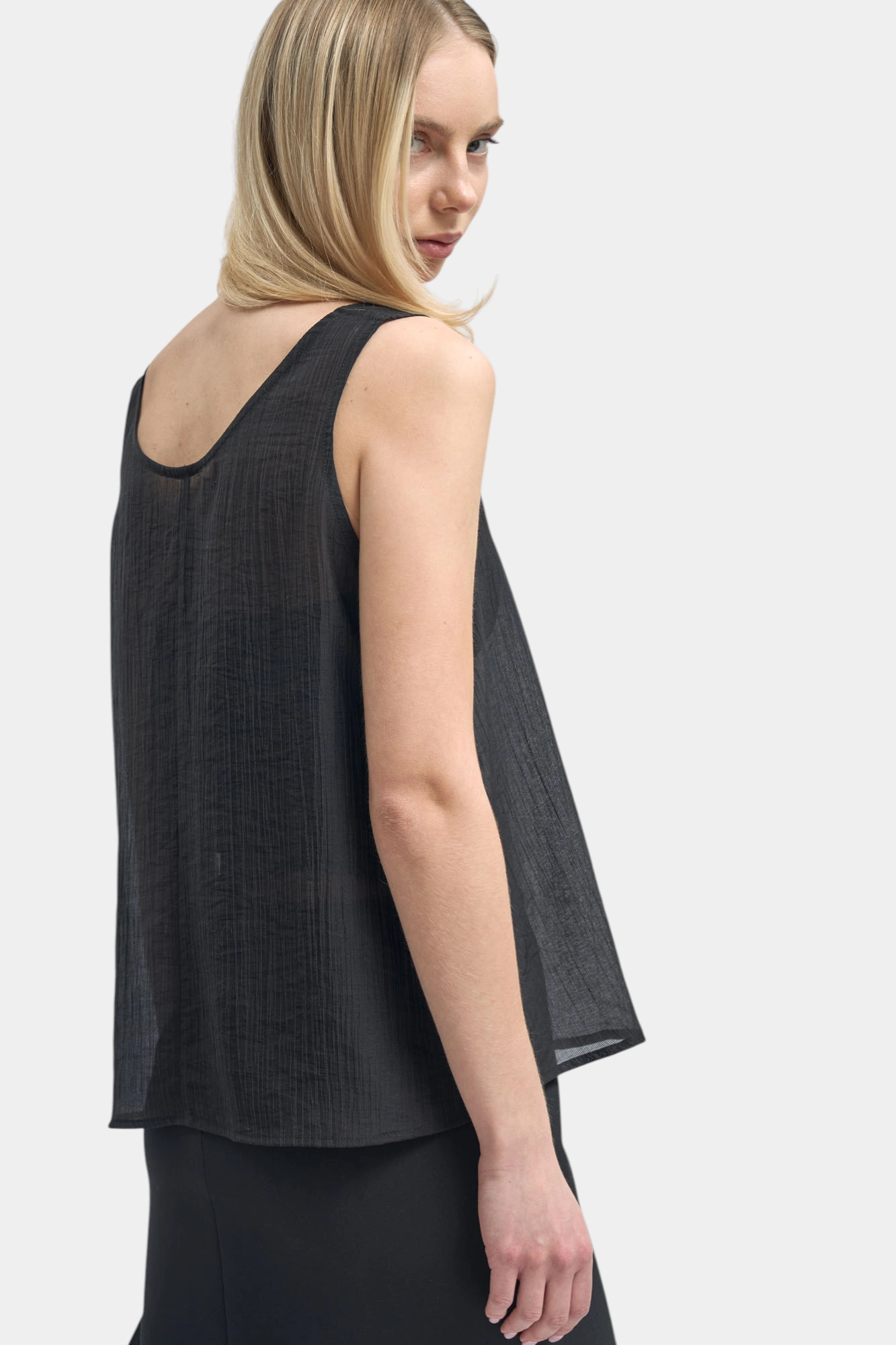 Топ The Hills Черный