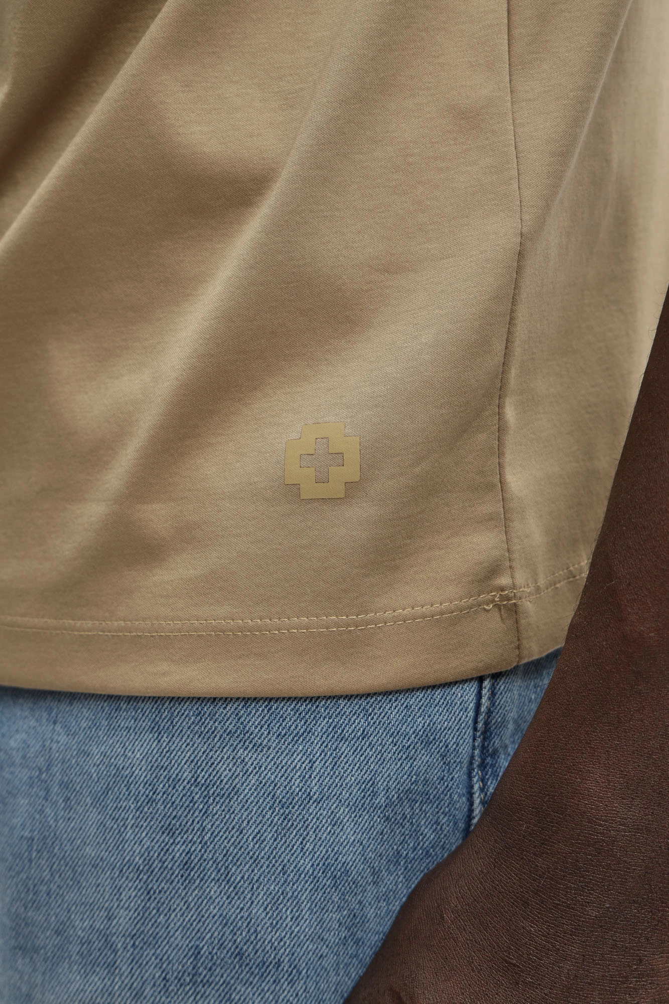 Поло Strellson Бежевый